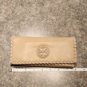 Tory Burch Tan Leather Wallet